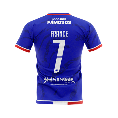 CAMISOLA JOGO DOS FAMOSOS | FRANÇA | Edição Limitada